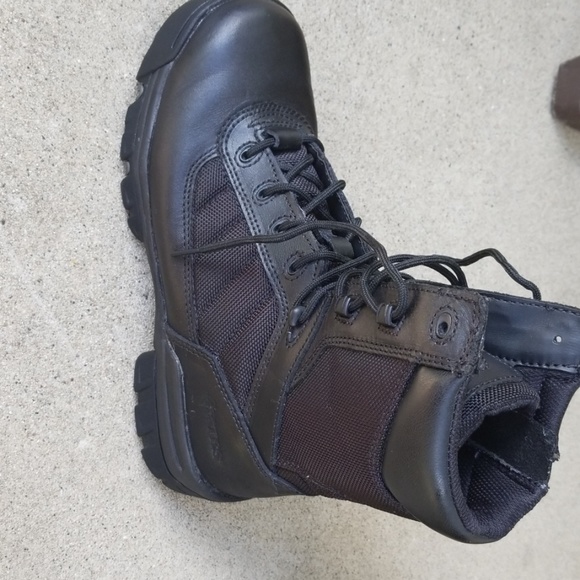 Steal toe combat boots - Picture 6 of 8